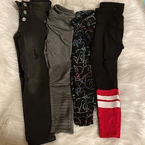 3 Justice girls leggings* 1 high rise jegging